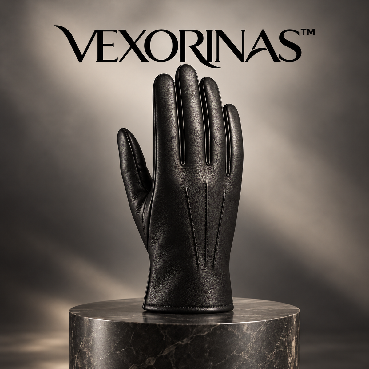 VEXORINAS™ Noir Essential Leather Gloves