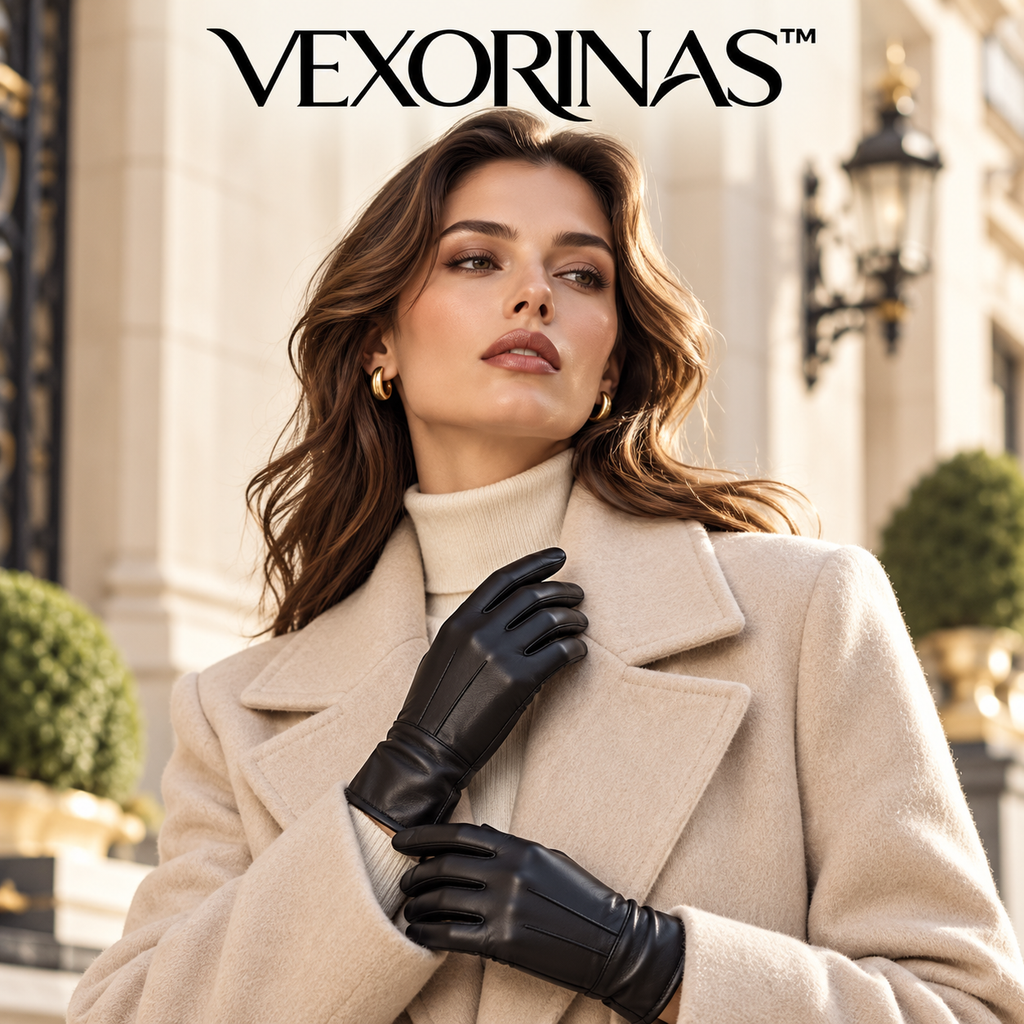 VEXORINAS™ Noir Essential Leather Gloves