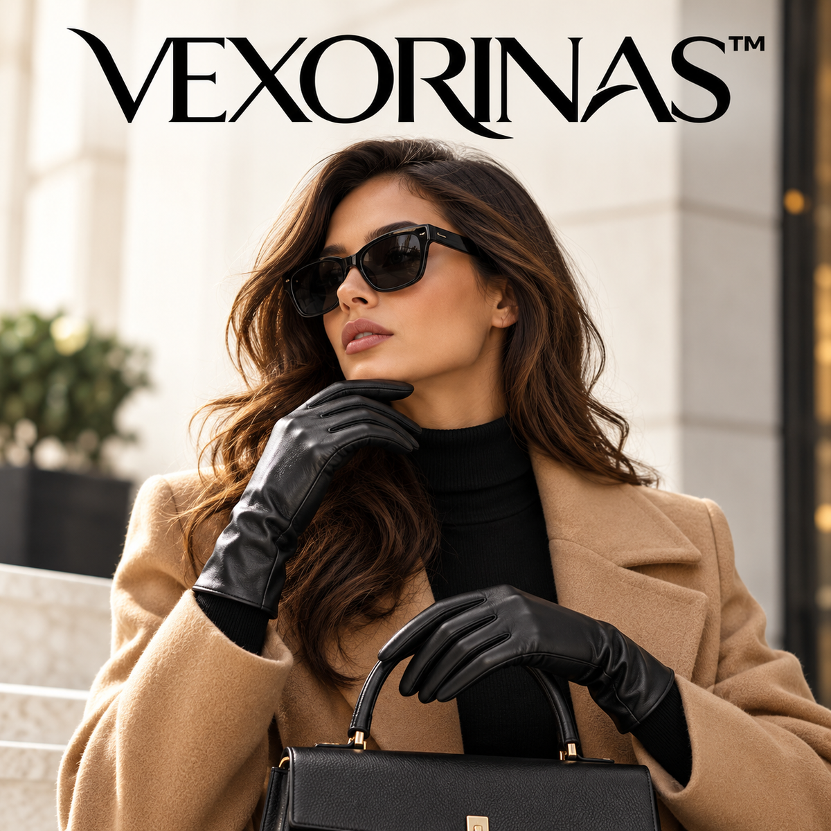 VEXORINAS™ Noir Essential Leather Gloves