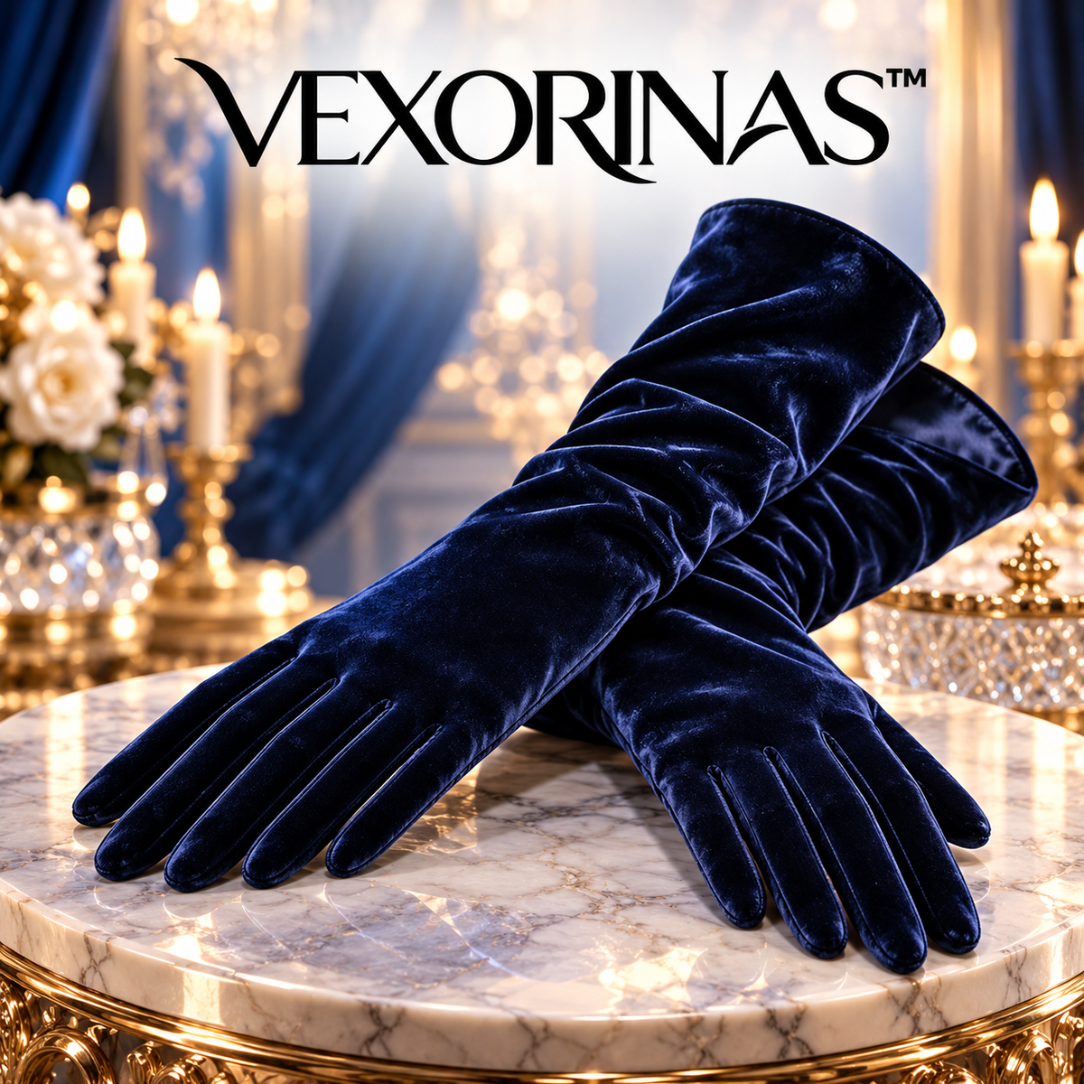 VEXORINAS™ Midnight Velvet Gloves